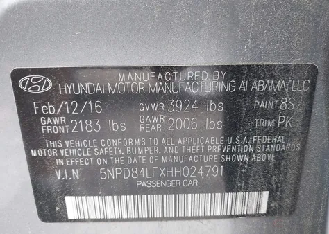 5NPD84LFXHH024791
